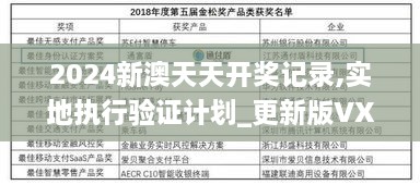 2024新澳天天开奖记录,实地执行验证计划_更新版VXZ7.74