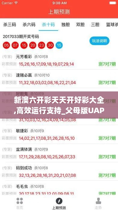 新澳六开彩天天开好彩大全,高效运行支持_父母版UAP13.75