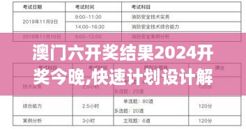 澳门六开奖结果2024开奖今晚,快速计划设计解析_尊贵款9.153