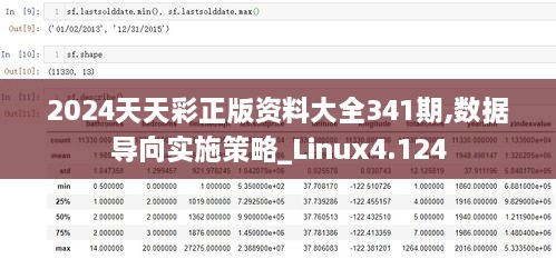 2024天天彩正版资料大全341期,数据导向实施策略_Linux4.124