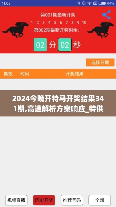 2024今晚开特马开奖结果341期,高速解析方案响应_特供版19.719