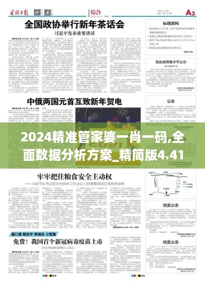 2024精准管家婆一肖一码,全面数据分析方案_精简版4.410