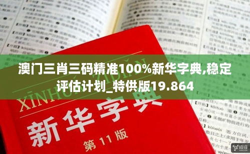 澳门三肖三码精准100%新华字典,稳定评估计划_特供版19.864