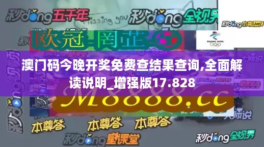 澳门码今晚开奖免费查结果查询,全面解读说明_增强版17.828