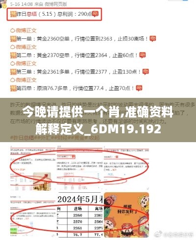 今晚请提供一个肖,准确资料解释定义_6DM19.192