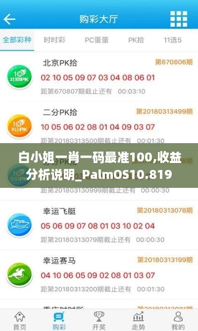 白小姐一肖一码最准100,收益分析说明_PalmOS10.819