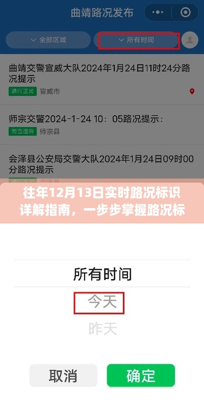 往年12月13日实时路况详解指南，掌握路况标识查询技能的一步教程