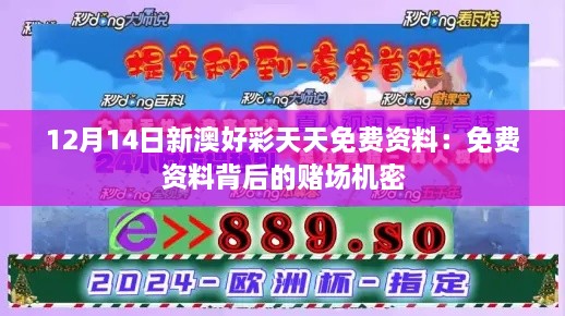 12月14日新澳好彩天天免费资料：免费资料背后的赌场机密