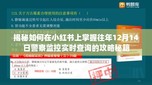 小红书警察监控实时查询攻略，揭秘往年12月14日查询秘籍揭秘