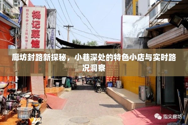 廊坊封路探秘，小巷特色小店与实时路况深度解析