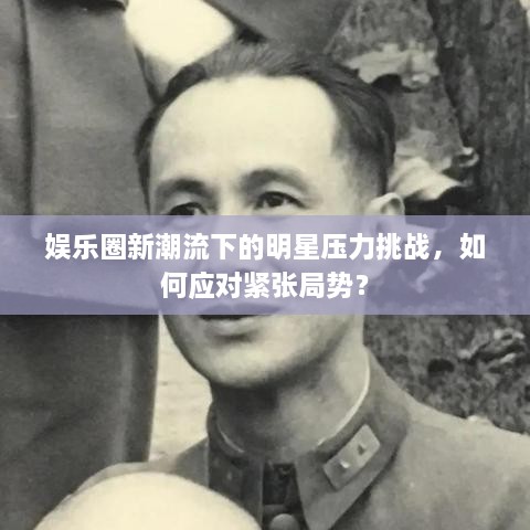 娱乐圈新潮流下的明星压力挑战，如何应对紧张局势？