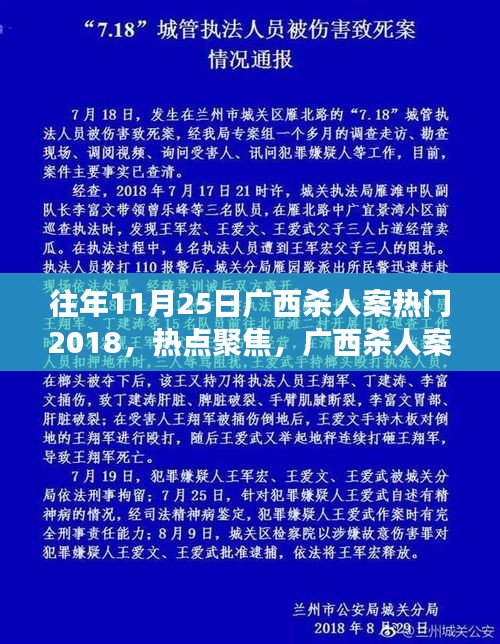 往年11月25日广西杀人案回顾，重大刑事案件揭秘与热点聚焦（2018年）