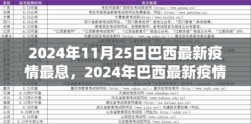 2024年巴西最新疫情信息及应对策略与防护全面解析