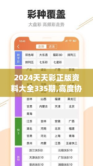 2024天天彩正版资料大全335期,高度协调实施_KTO99.520见证版