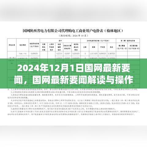 国网最新动态解读与操作指南，轻松应对电网新动态，2024年电网要闻速递