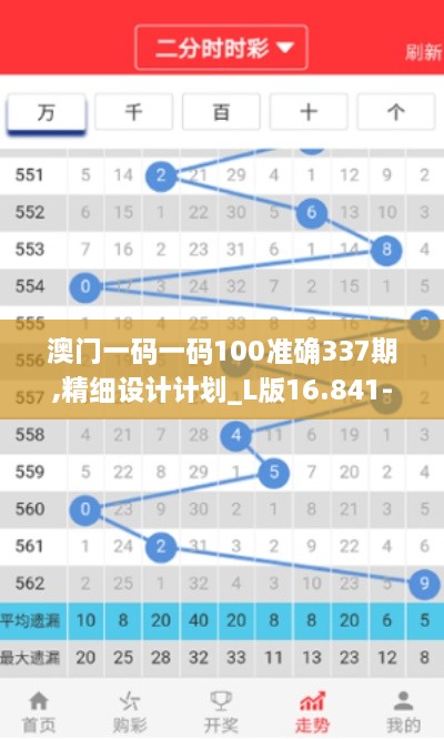 澳门一码一码100准确337期,精细设计计划_L版16.841-2