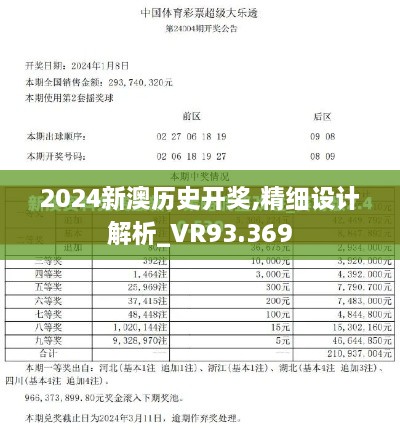 2024新澳历史开奖,精细设计解析_VR93.369