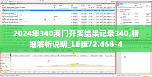 2024年340澳门开奖结果记录340,精细解析说明_LE版72.468-4