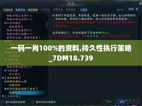 一码一肖100%的资料,持久性执行策略_7DM18.739