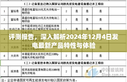 评测报告，深入解析2024年新产品特性与体验报告发布！