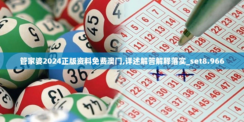 管家婆2024正版资料免费澳门,详述解答解释落实_set8.966