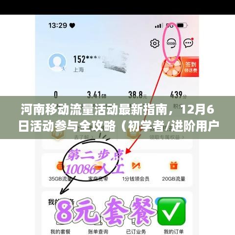 河南移动流量活动最新指南，12月6日活动全攻略，适合初学者与进阶用户参与！