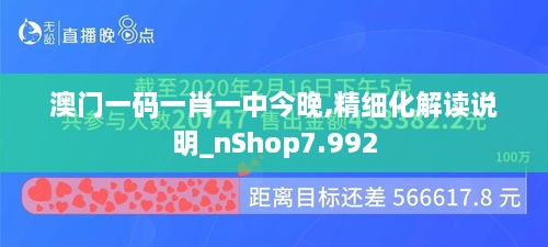 澳门一码一肖一中今晚,精细化解读说明_nShop7.992