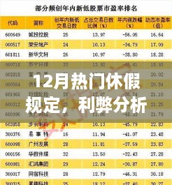 12月热门休假规定的利弊分析与个人看法