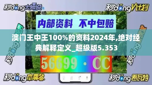 澳门王中王100%的资料2024年,绝对经典解释定义_超级版5.353