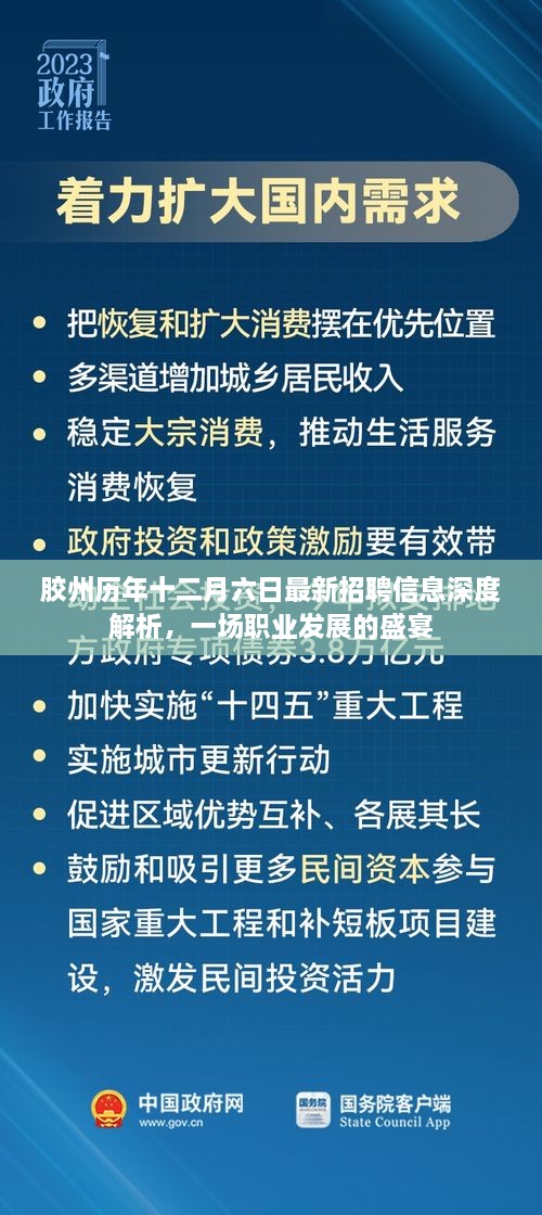 胶州十二月六日最新招聘信息深度解析——职业发展盛宴开启