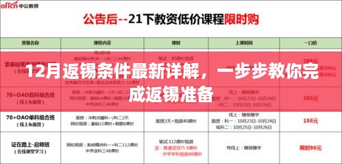 12月返锡条件详解，一步步完成返锡准备指南