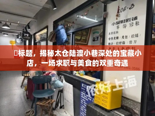 太仓陆渡小巷的宝藏小店，求职与美食的双重奇遇探索