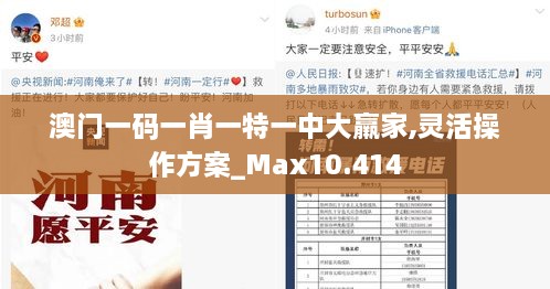 澳门一码一肖一特一中大羸家,灵活操作方案_Max10.414