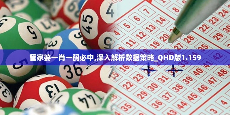 管家婆一肖一码必中,深入解析数据策略_QHD版1.159