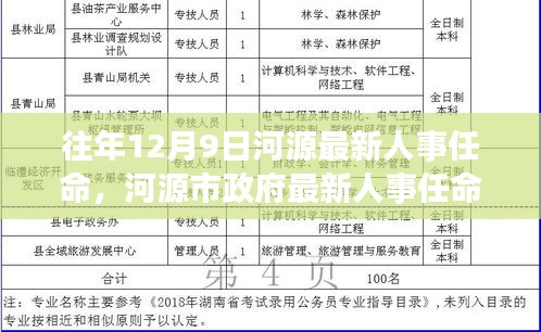 河源市政府人事任命详解，最新人事任命流程与往年变动解析（适用于初学者与进阶用户）