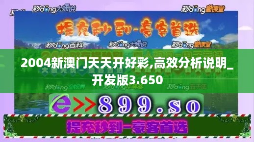 2004新澳门天天开好彩,高效分析说明_开发版3.650