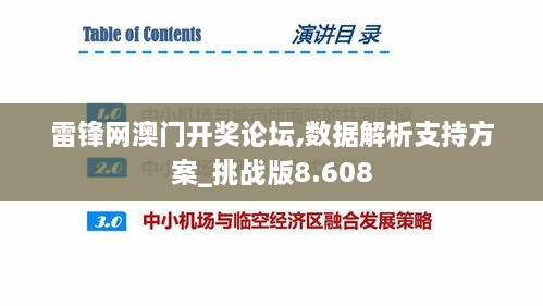 雷锋网澳门开奖论坛,数据解析支持方案_挑战版8.608