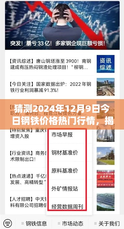 揭秘未来钢铁行情，2024年钢铁价格行情分析与预测——今日市场视角的洞察揭秘。