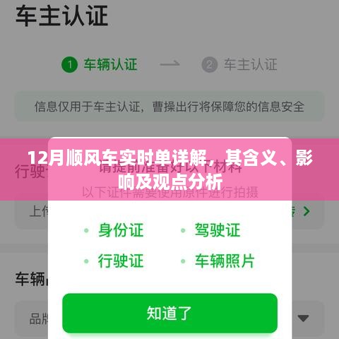 12月顺风车实时单全面解析，含义、影响与观点探讨