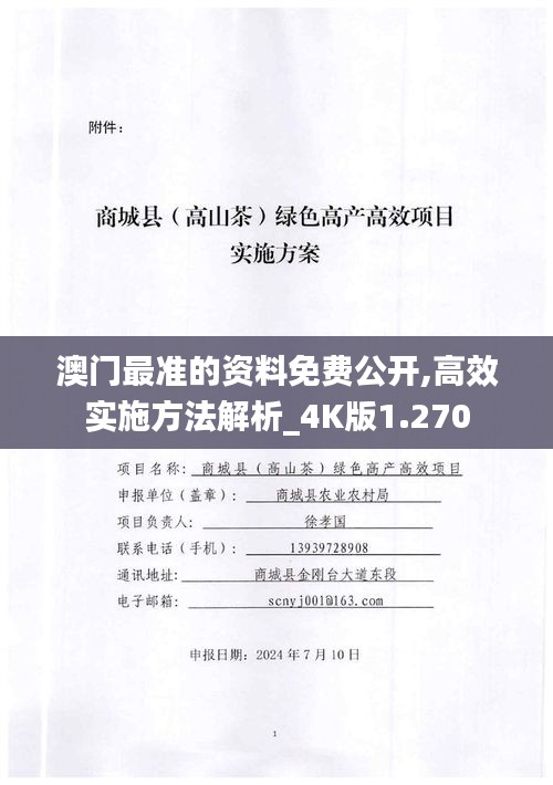 澳门最准的资料免费公开,高效实施方法解析_4K版1.270