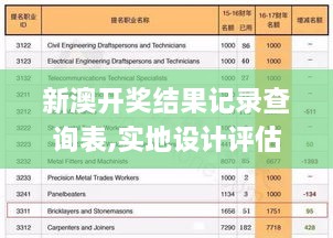 新澳开奖结果记录查询表,实地设计评估解析_app5.329