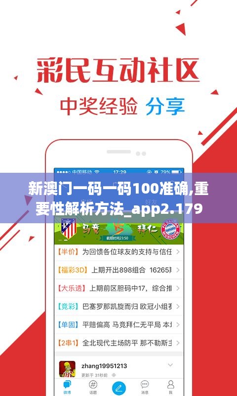 新澳门一码一码100准确,重要性解析方法_app2.179