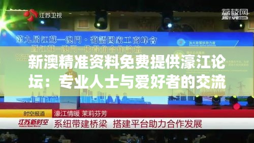 新澳精准资料免费提供濠江论坛：专业人士与爱好者的交流平台