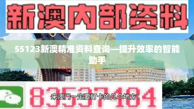 55123新澳精准资料查询—提升效率的智能助手