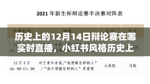 小红书风格分享，探寻历史上的辩论盛宴，12月14日辩论赛直播轨迹实时追踪