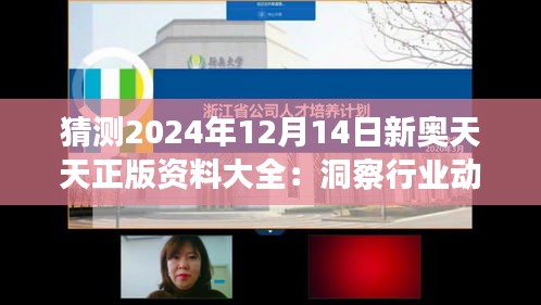 猜测2024年12月14日新奥天天正版资料大全：洞察行业动态的新亮点