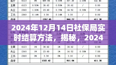 揭秘2024年社保局实时结算方法，洞悉未来结算流程与实时结算操作指南