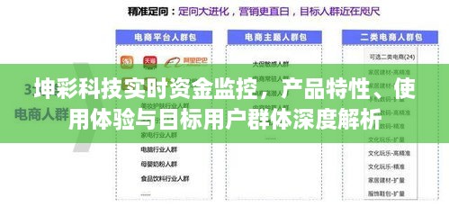 坤彩科技实时资金监控，特性、体验与目标用户群体深度解析综述