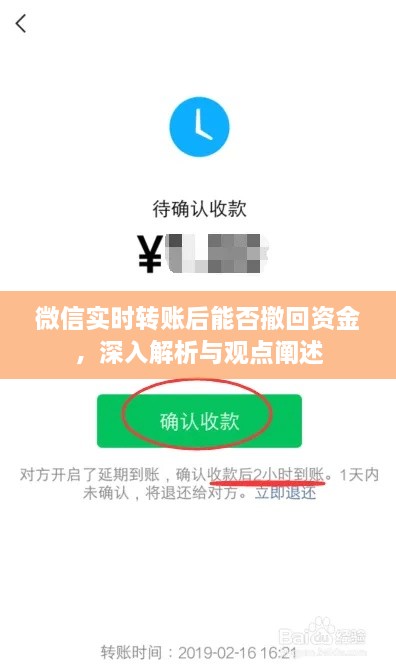 微信实时转账的撤回机制，深入解析与观点阐述