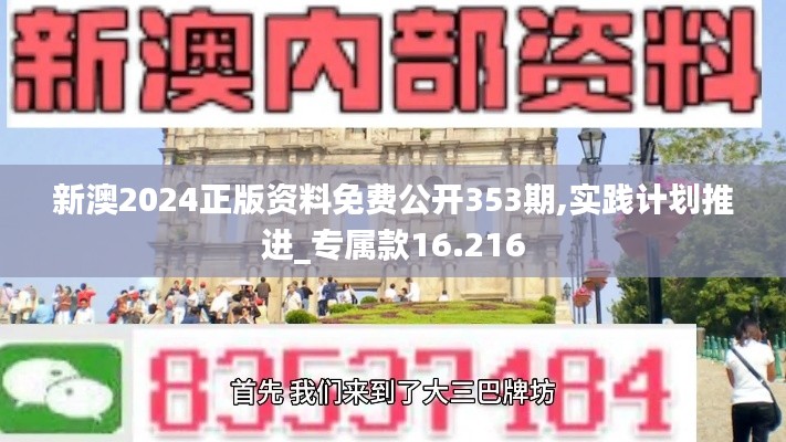 新澳2024正版资料免费公开353期,实践计划推进_专属款16.216